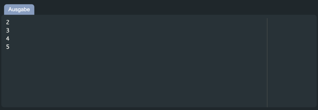 Verwendung von Python break und der for-Schleife!