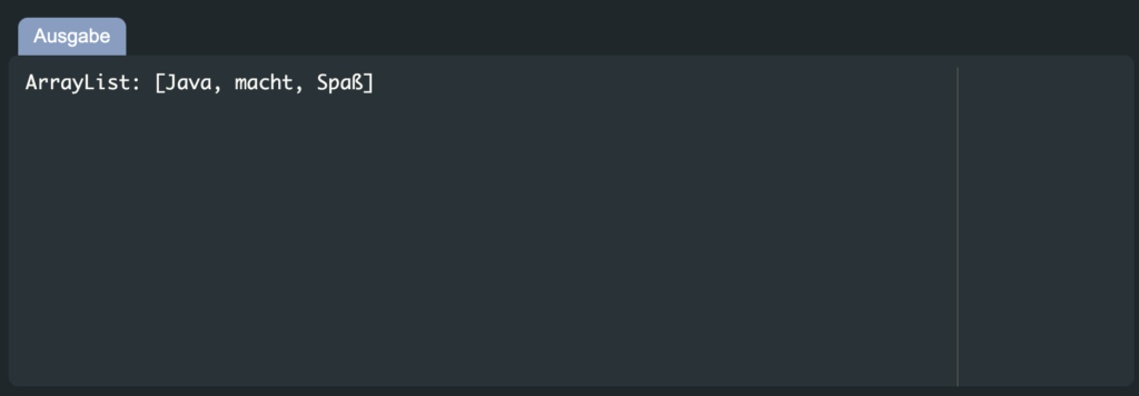 So importieren wir mit Java import ein Paket
